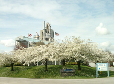 Entrance to the Lehigh plant